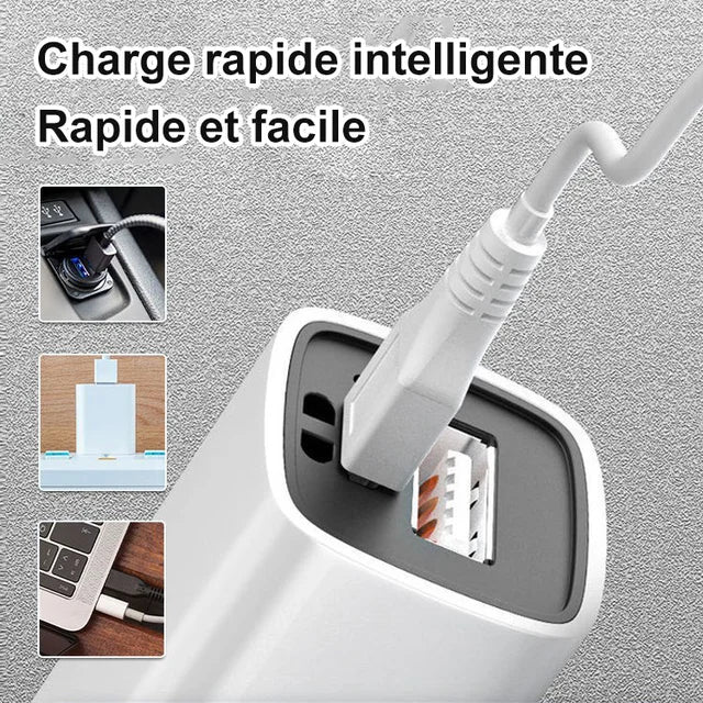 2-in-1 Ultra Bright Flashlight Power Bank