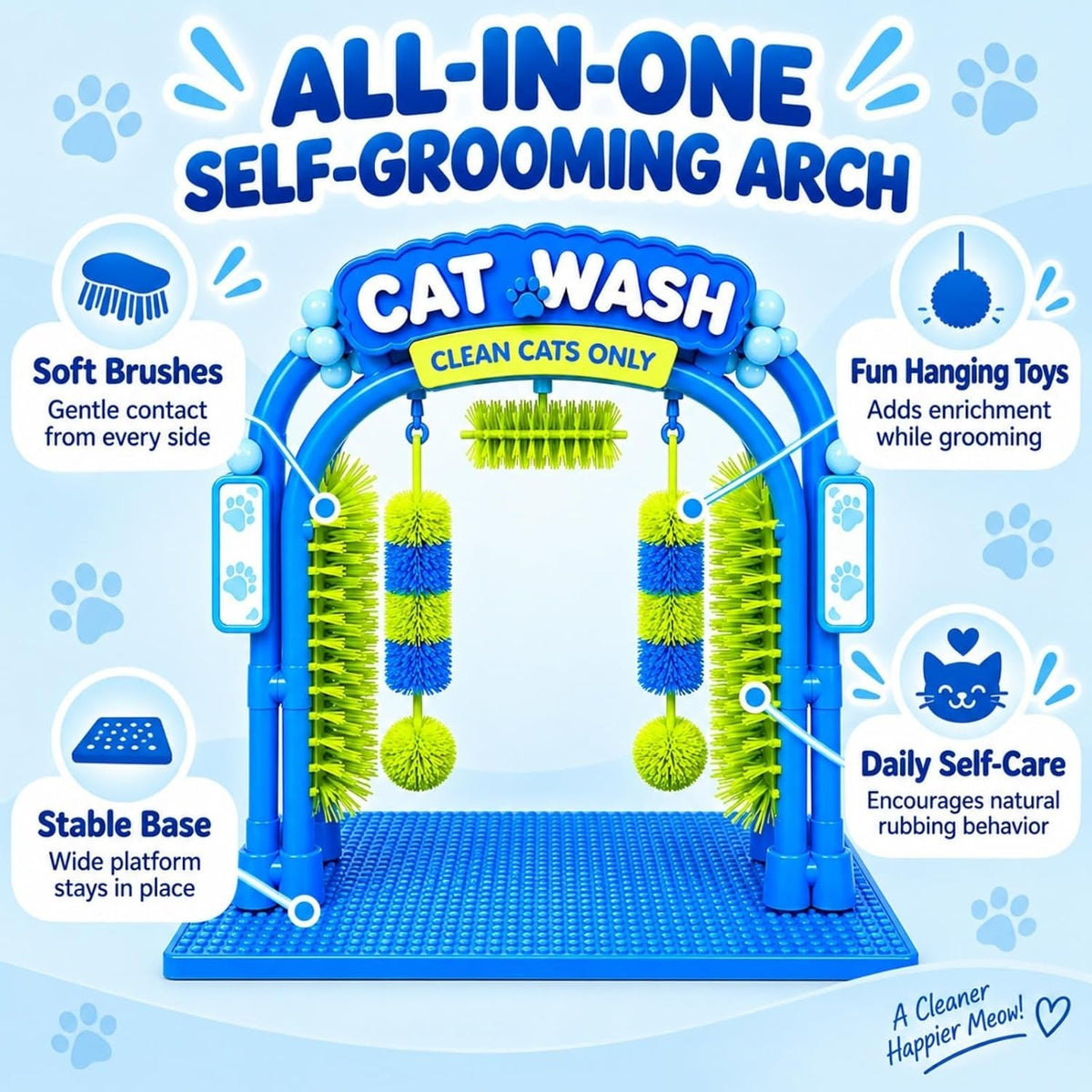 Cat Wash 🔥 50% OFF
